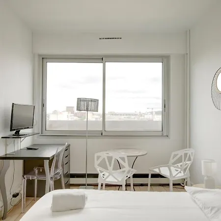 Pour 4 Pers Proche Des Buttes Chaumont Apartament Paryż